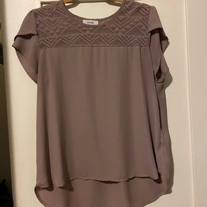 Womens mocha color blouse